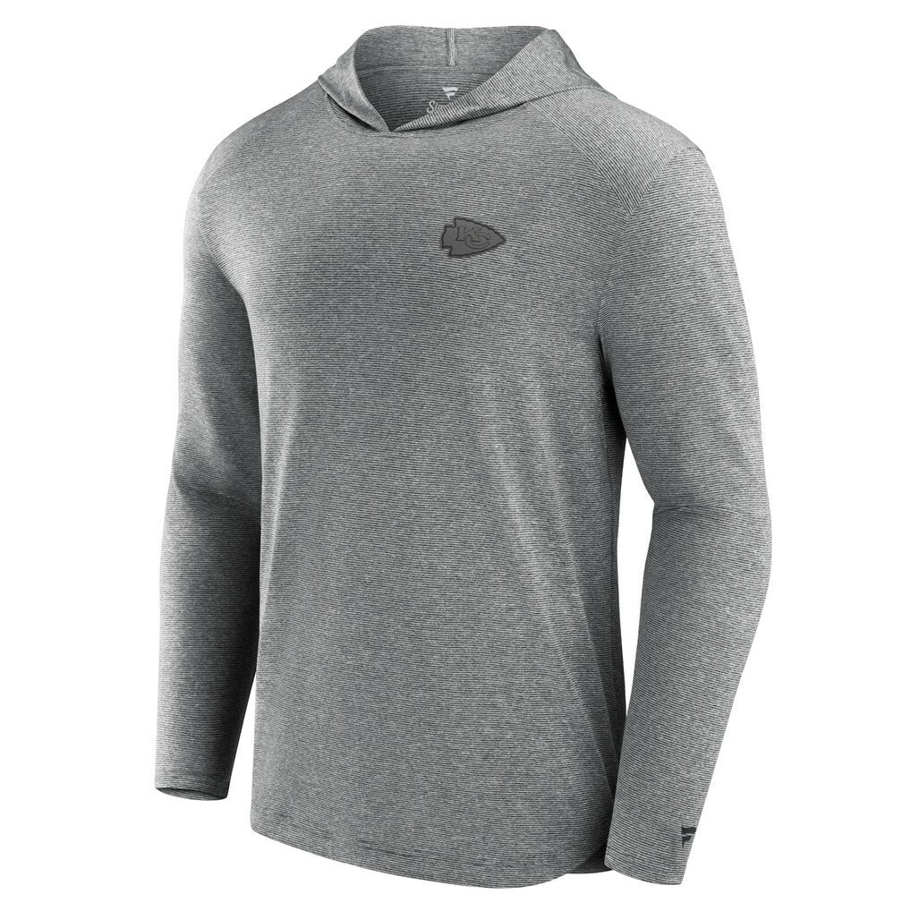 Kansas City Chiefs Front Office Tech Lightweight Hoodie T-Shirt Black - Fanatics