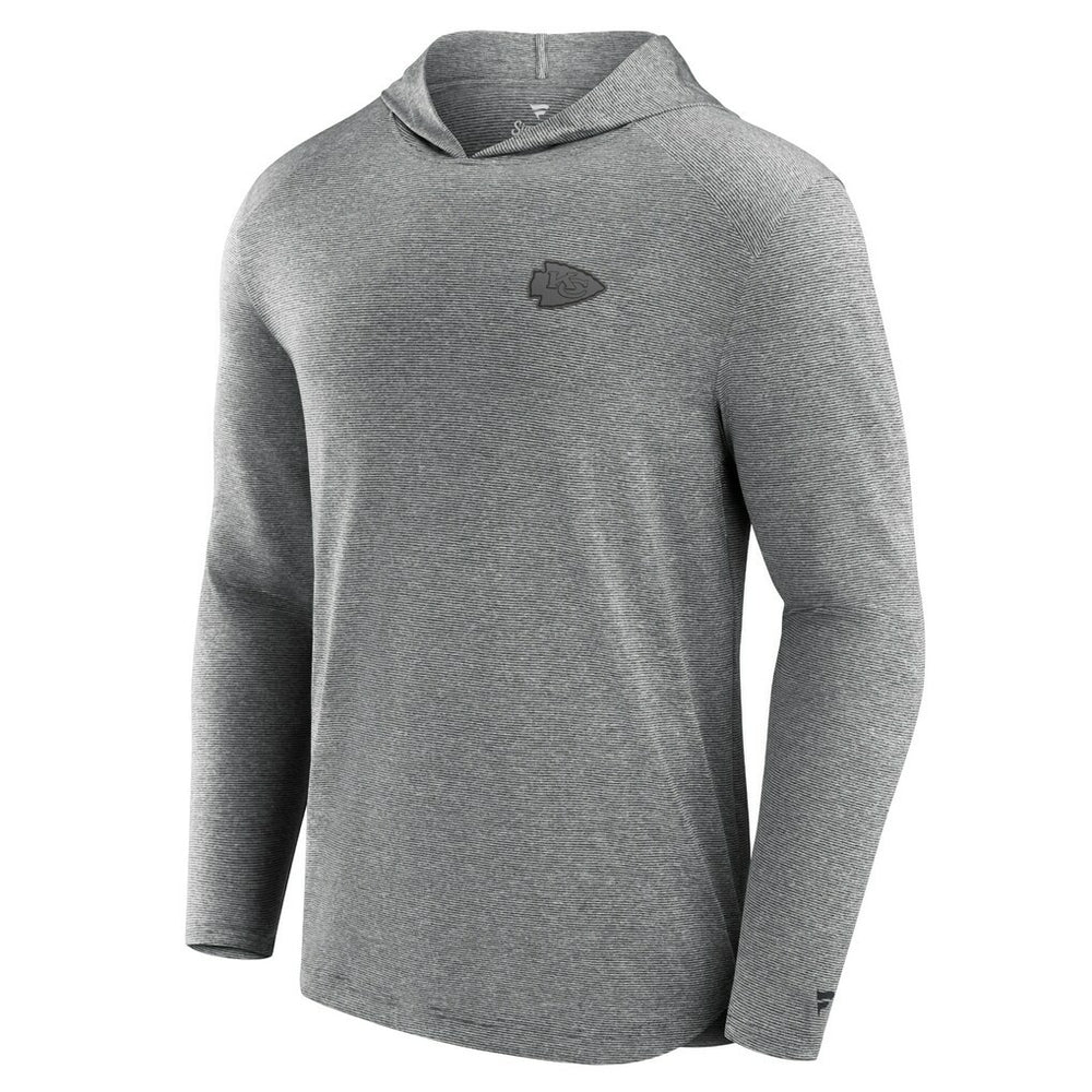 Kansas City Chiefs Front Office Tech Lightweight Hoodie T-Shirt Black - Fanatics