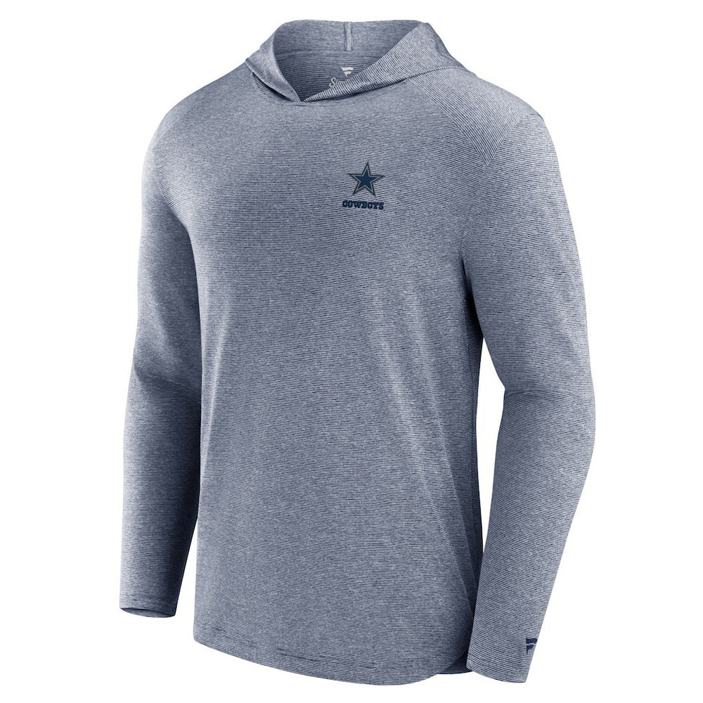 Dallas Cowboys Front Office Tech Lightweight Hoodie T-Shirt Navy - Fanatics