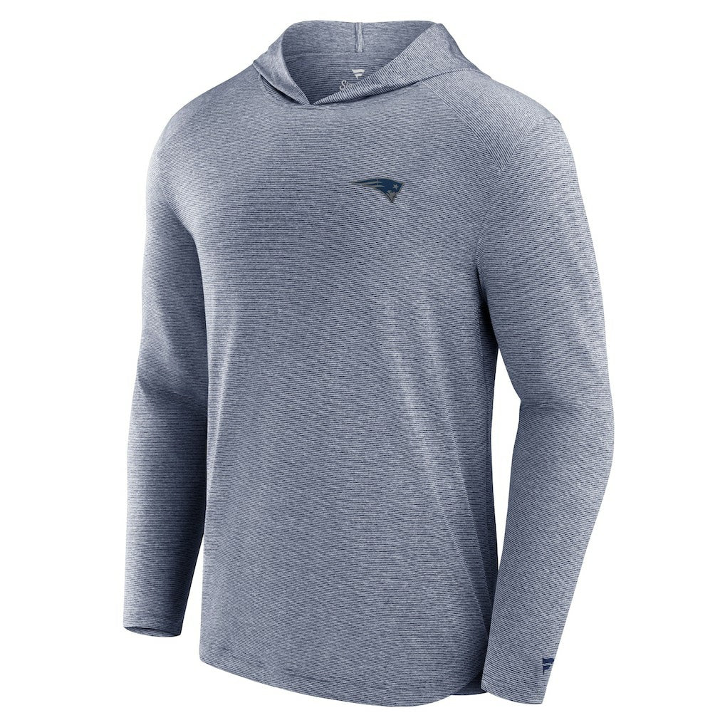 New England Patriots Front Office Tech Lightweight Hoodie T-Shirt Navy - Fanatics
