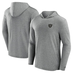 Las Vegas Raiders Front Office Tech Lightweight Hoodie T-Shirt Black - Fanatics
