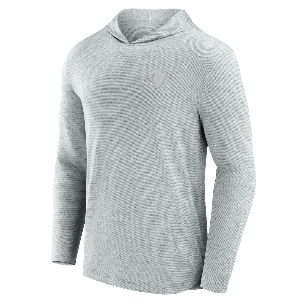 Los Angeles Rams Front Office Tech Lightweight Hoodie T-Shirt Gray - Fanatics