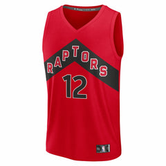 Fanatics - Collin Murray-Boyles Toronto Raptors 2025 NBA Draft First Round Pick Fast Break Replica Jersey - Icon Edition - Red
