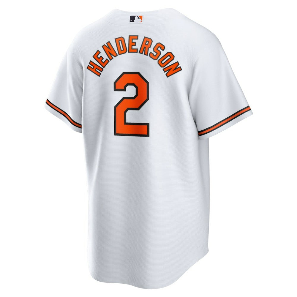 Gunnar Henderson Baltimore Orioles Nike Home Replica Player Jersey Lifestyle