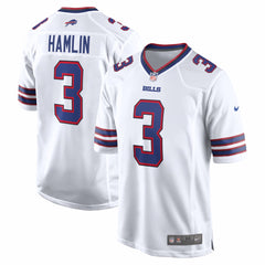 Damar Hamlin Buffalo Bills Game Jersey White - Nike