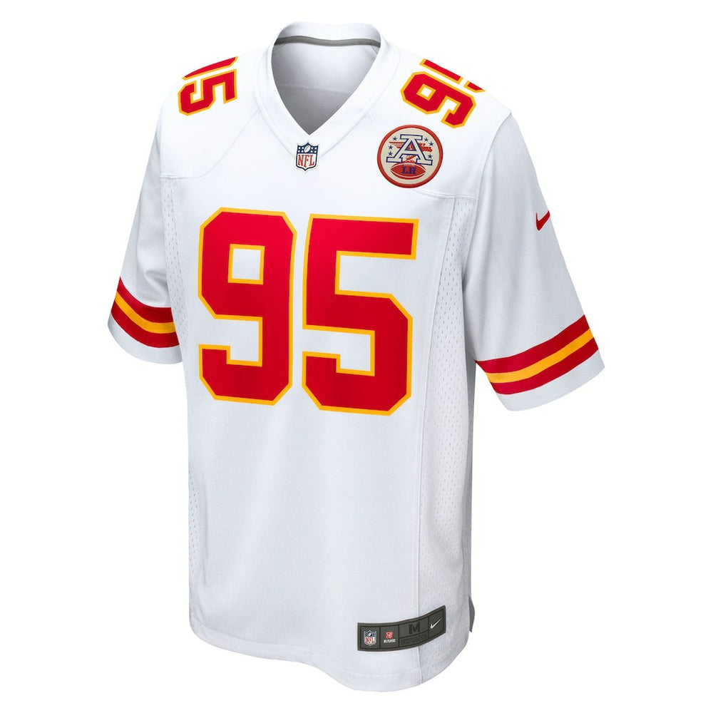 Chris Jones Kansas City Chiefs Game Jersey White - Nike