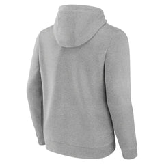 Fanatics - Brooklyn Nets Primary Logo Pullover Hoodie - Heather Gray
