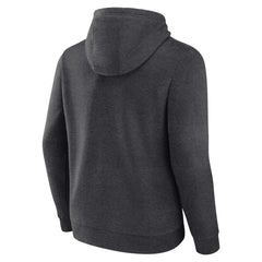 Fanatics - Brooklyn Nets Primary Logo Pullover Hoodie - Heather Charcoal