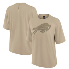 Buffalo Bills Women's Oversized Elements T-Shirt Khaki - Fanatics