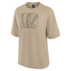 Cincinnati Bengals Women's Oversized Elements T-Shirt Khaki - Fanatics