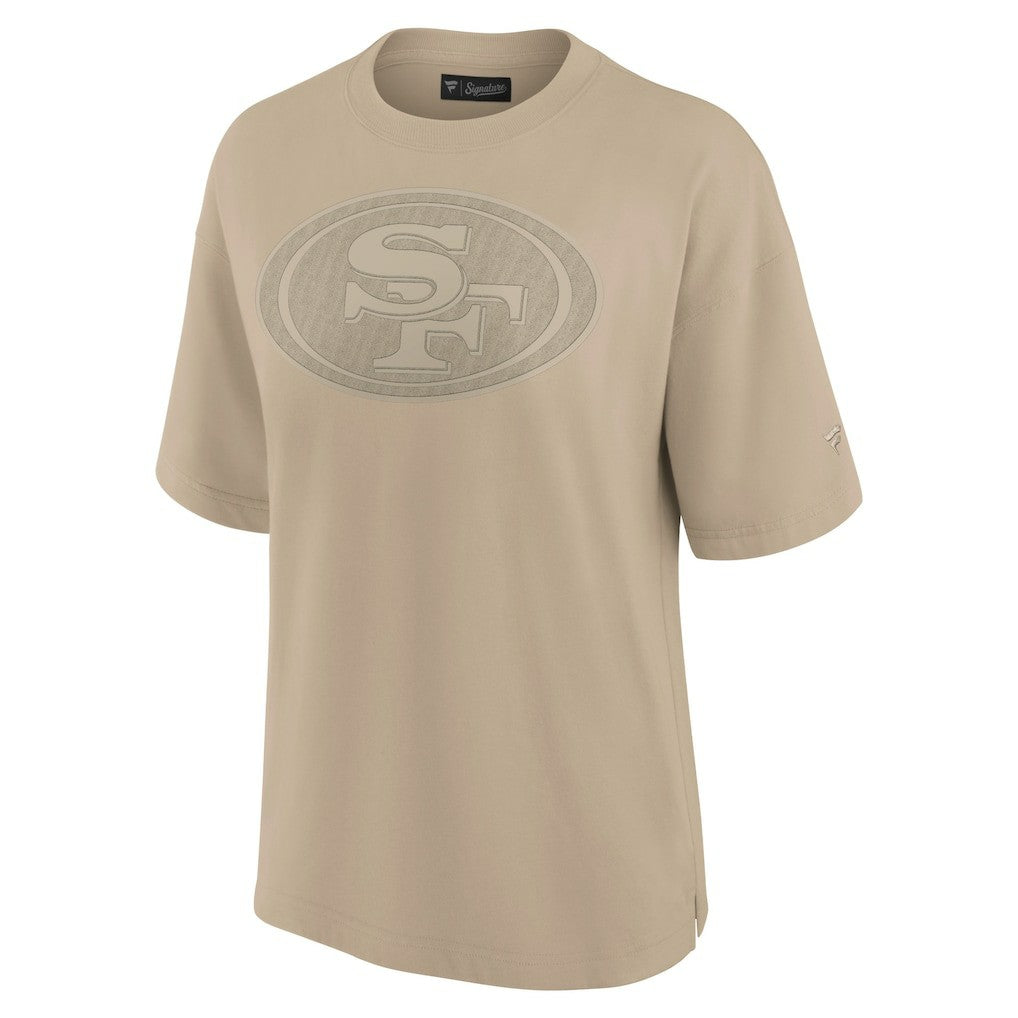 San Francisco 49ers Women's Oversized Elements T-Shirt Khaki - Fanatics