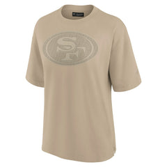 San Francisco 49ers Women's Oversized Elements T-Shirt Khaki - Fanatics