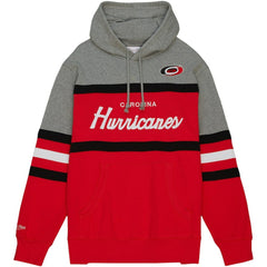 Carolina Hurricanes - Head Coach Pullover Hoodie Red/Gray