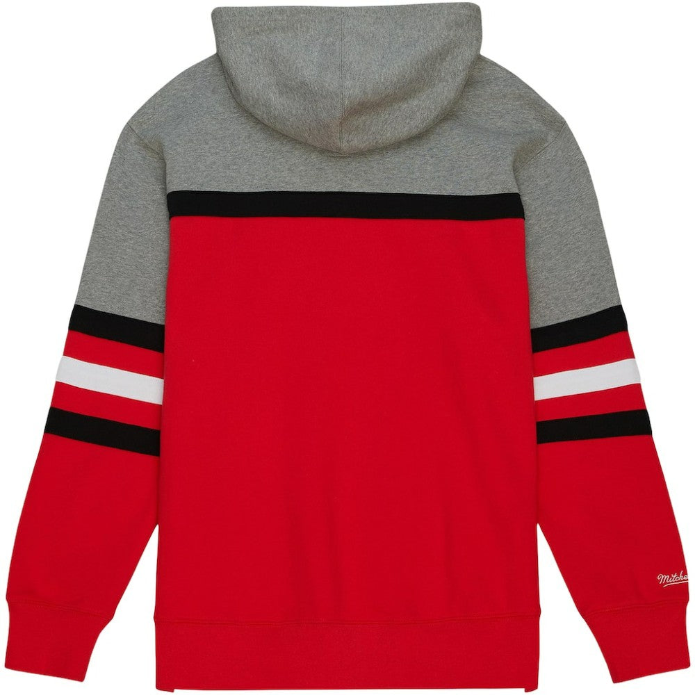 Carolina Hurricanes - Head Coach Pullover Hoodie Red/Gray