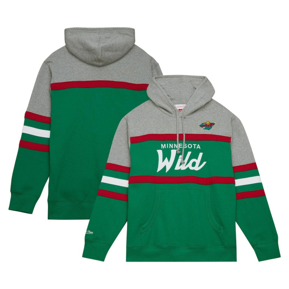 Minnesota Wild - Head Coach Pullover Hoodie Green/Gray