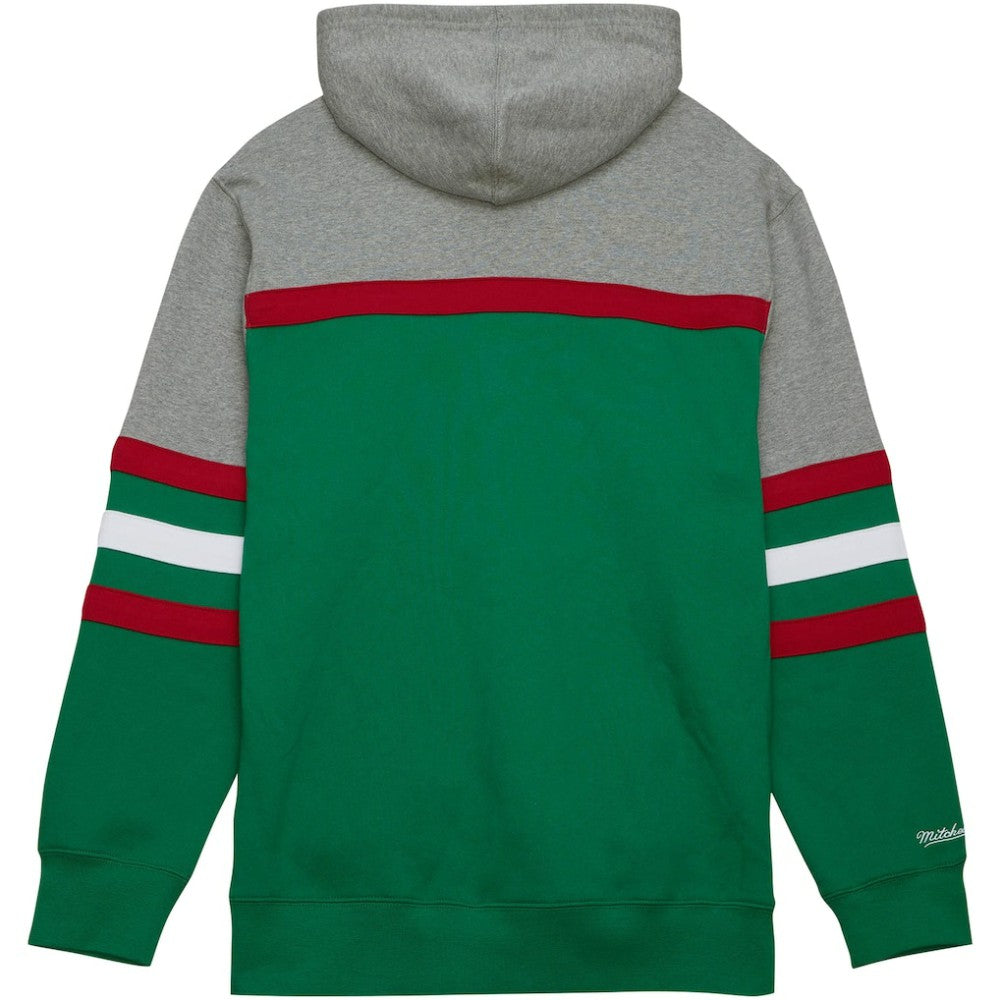Minnesota Wild - Head Coach Pullover Hoodie Green/Gray