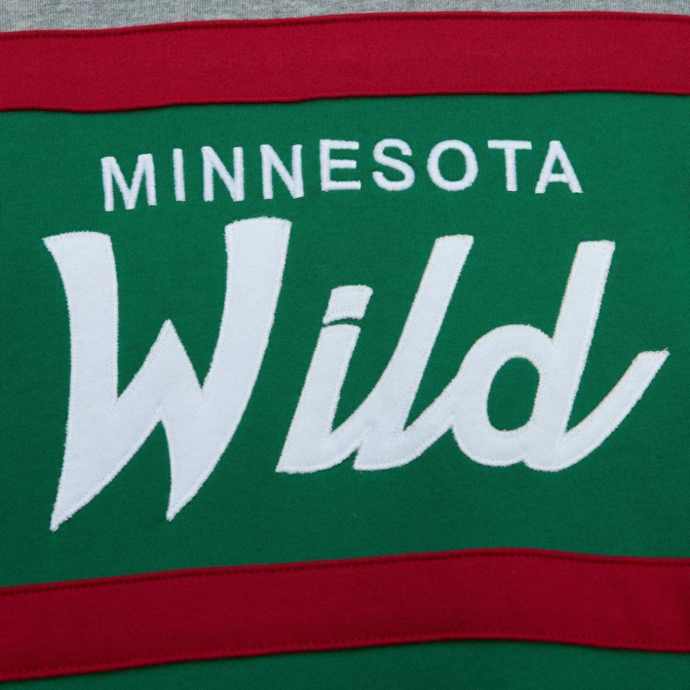 Minnesota Wild - Head Coach Pullover Hoodie Green/Gray