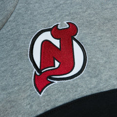 New Jersey Devils - Head Coach Pullover Hoodie Red/Gray