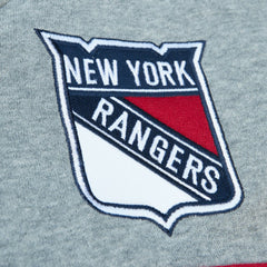 New York Rangers Head Coach Pullover Hoodie Blue/Gray