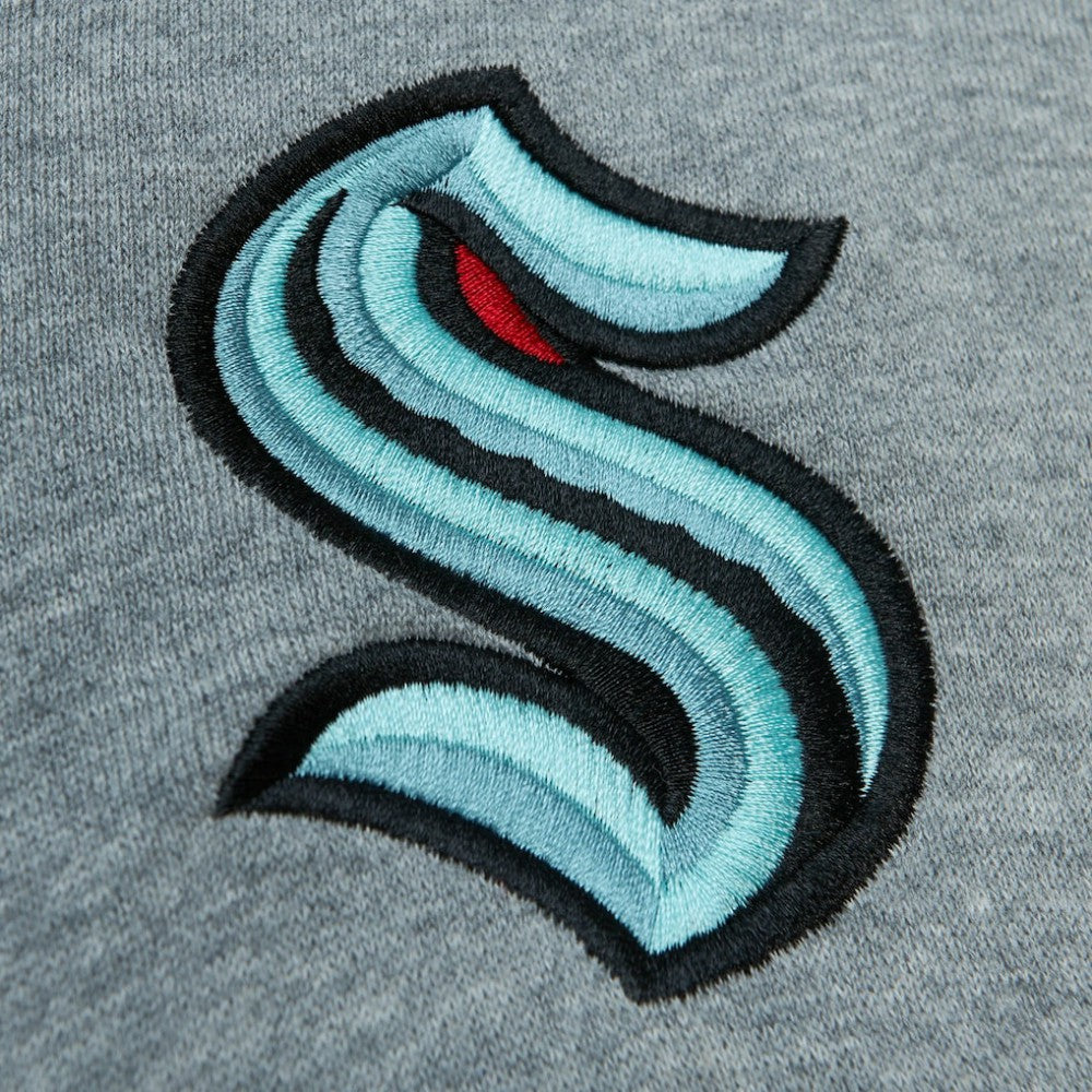 Seattle Kraken Head Coach Pullover Hoodie Deep Sea Blue/Gray