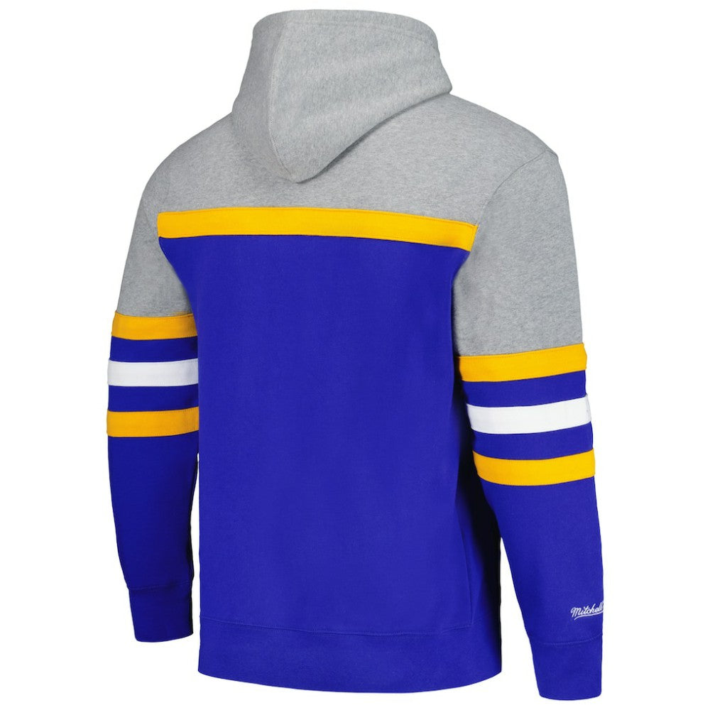 St. Louis Blues - Head Coach Pullover Hoodie Blue/Gray