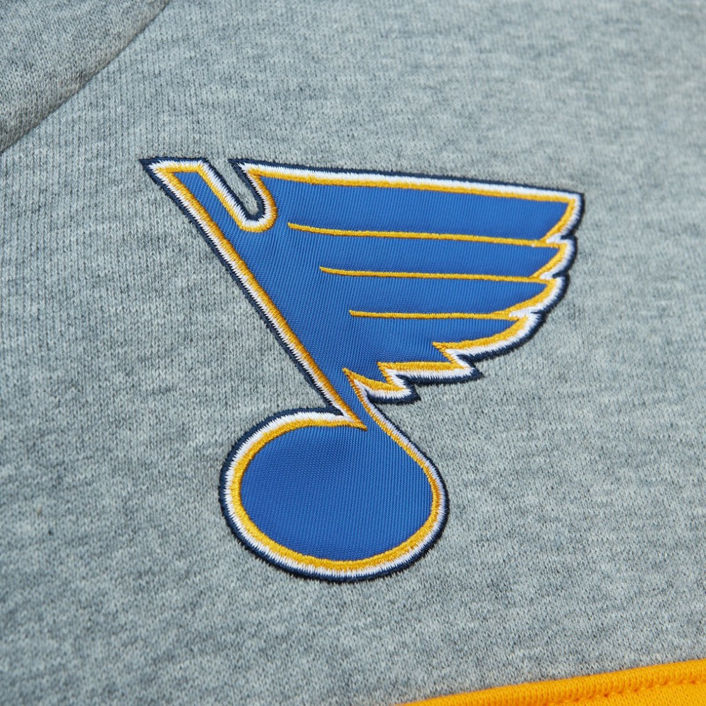 St. Louis Blues - Head Coach Pullover Hoodie Blue/Gray
