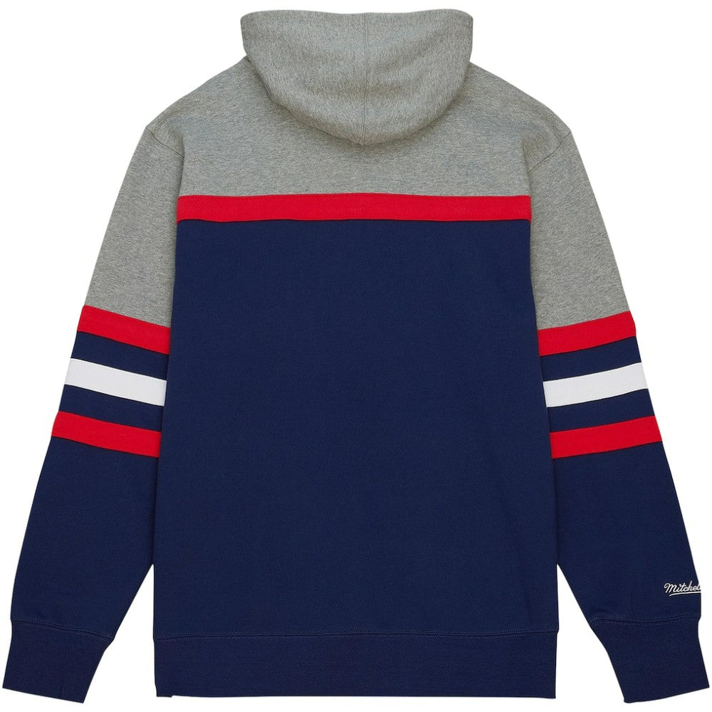 Washington Capitals Head Coach Pullover Hoodie Navy/Gray