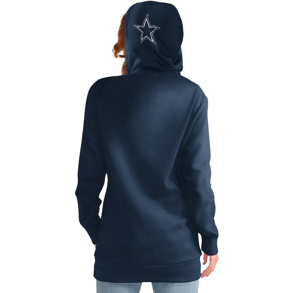 Dallas Cowboys G-III 4Her by Carl Banks Women's Extra Inning Pullover Hoodie Navy - NFL