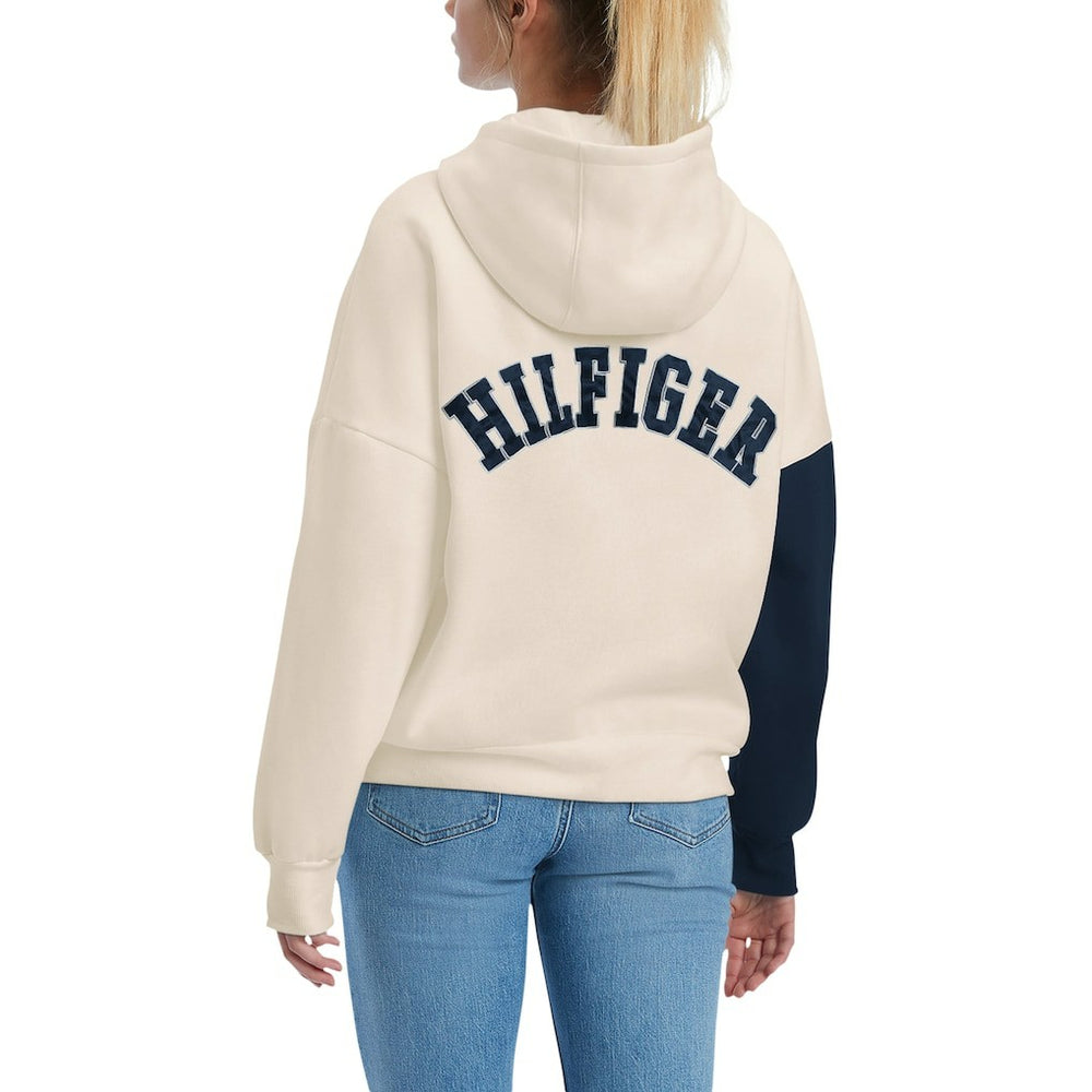 Dallas Cowboys Tommy Hilfiger Women's Harriet Pullover Hoodie Cream - NFL
