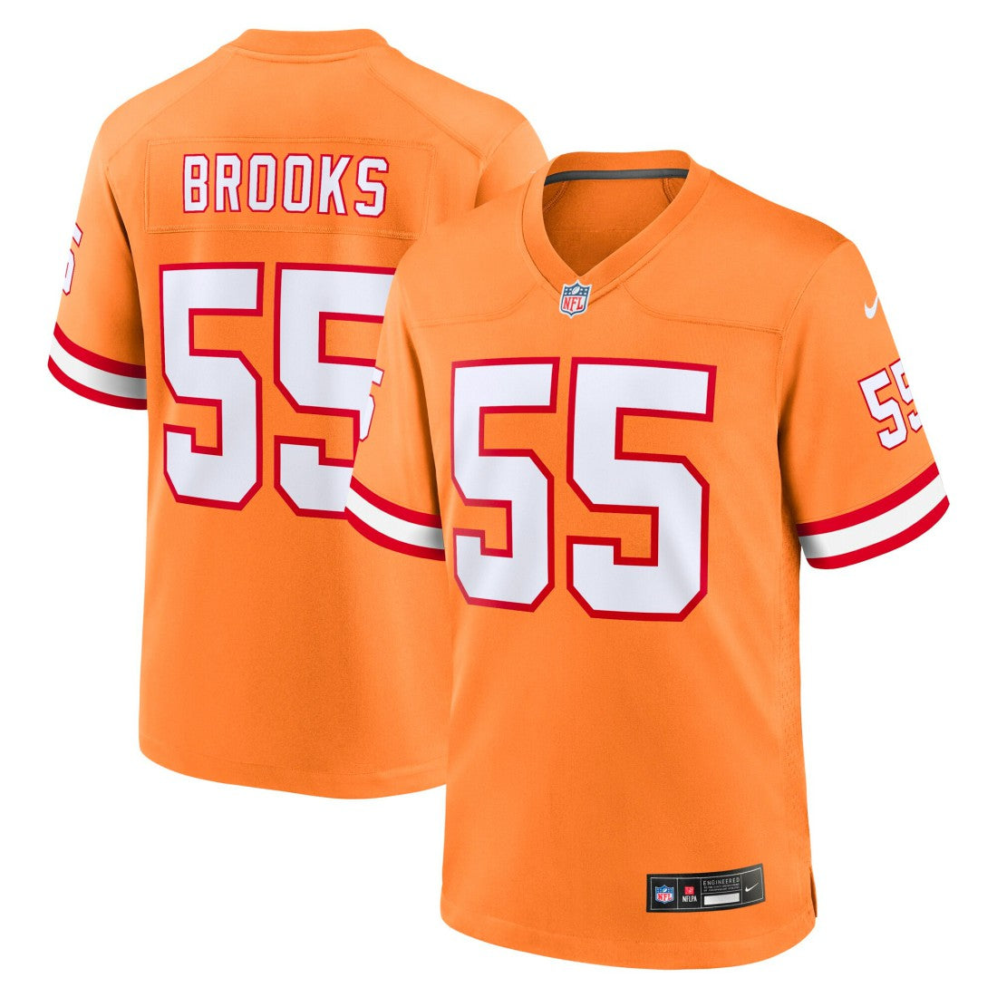 Derrick Brooks Tampa Bay Buccaneers Youth Retired Player Game Jersey Orange - Nike