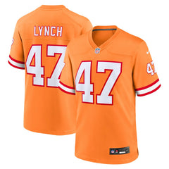 John Lynch Tampa Bay Buccaneers Youth Retired Player Game Jersey Orange - Nike