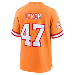 John Lynch Tampa Bay Buccaneers Youth Retired Player Game Jersey Orange - Nike