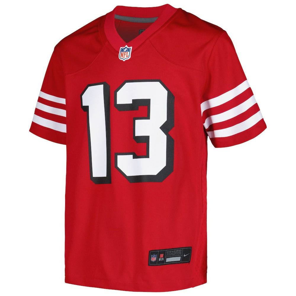Brock Purdy San Francisco 49ers Youth Game Jersey Scarlet - Nike