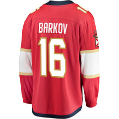 Aleksander Barkov Florida Panthers - Fanatics Captain Patch Home Breakaway Jersey Red
