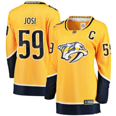 Roman Josi Nashville Predators - Fanatics Women's Home Breakaway Player Jersey Gold