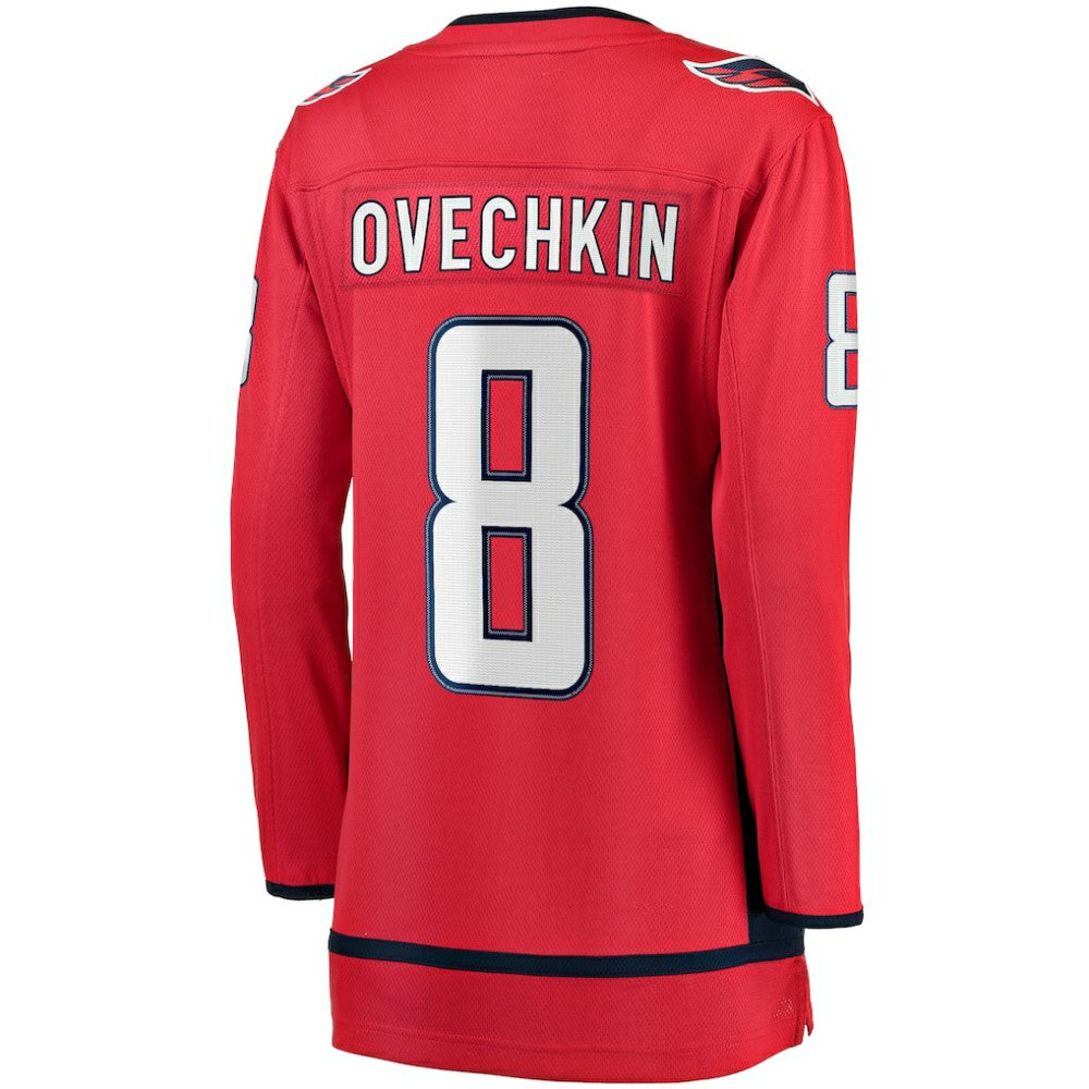 Alexander Ovechkin Washington Capitals Fanatics Women's Captain Patch Home Breakaway Player Jersey - Red | NHL Jerseys