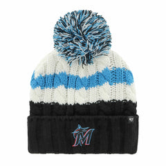 Miami Marlins '47 Women's Ashfield Cuffed Knit Hat with Pom Near Me