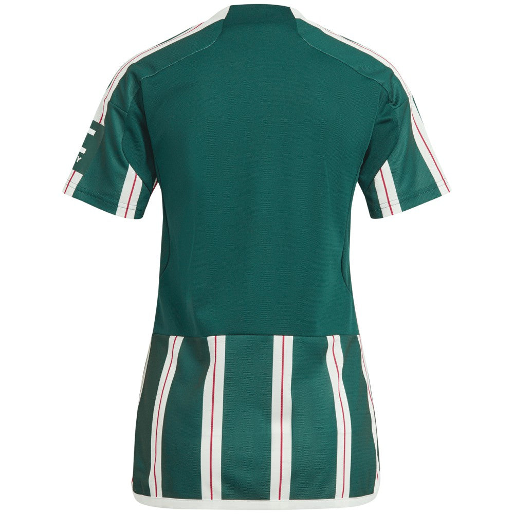 Adidas Manchester United Women's 2023/24 Away Replica Jerseys - Green