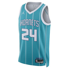 Nike - Brandon Miller Charlotte Hornets Unisex NBA Draft Swingman Jersey - Icon Edition - Teal