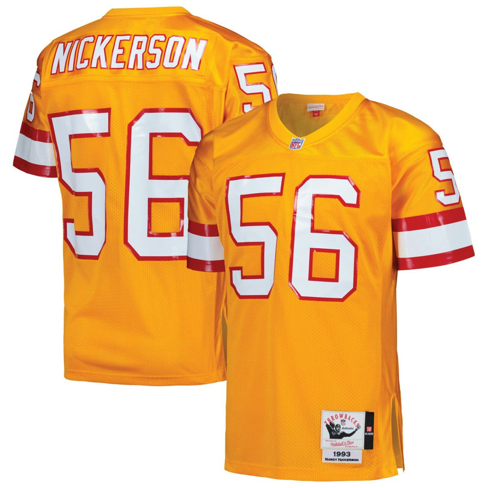 Hardy Nickerson Tampa Bay Buccaneers 1993 Authentic Throwback Retired Player Jersey Orange - Mitchell & Ness
