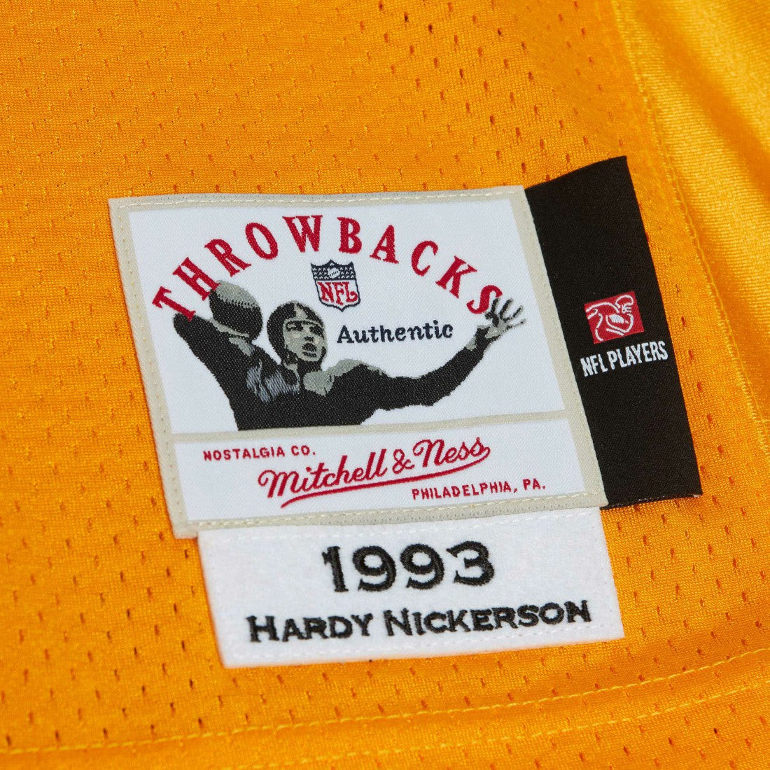 Hardy Nickerson Tampa Bay Buccaneers 1993 Authentic Throwback Retired Player Jersey Orange - Mitchell & Ness