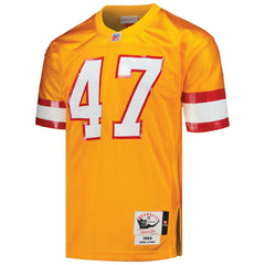 John Lynch Tampa Bay Buccaneers 1993 Authentic Throwback Retired Player Jersey Orange - Mitchell & Ness