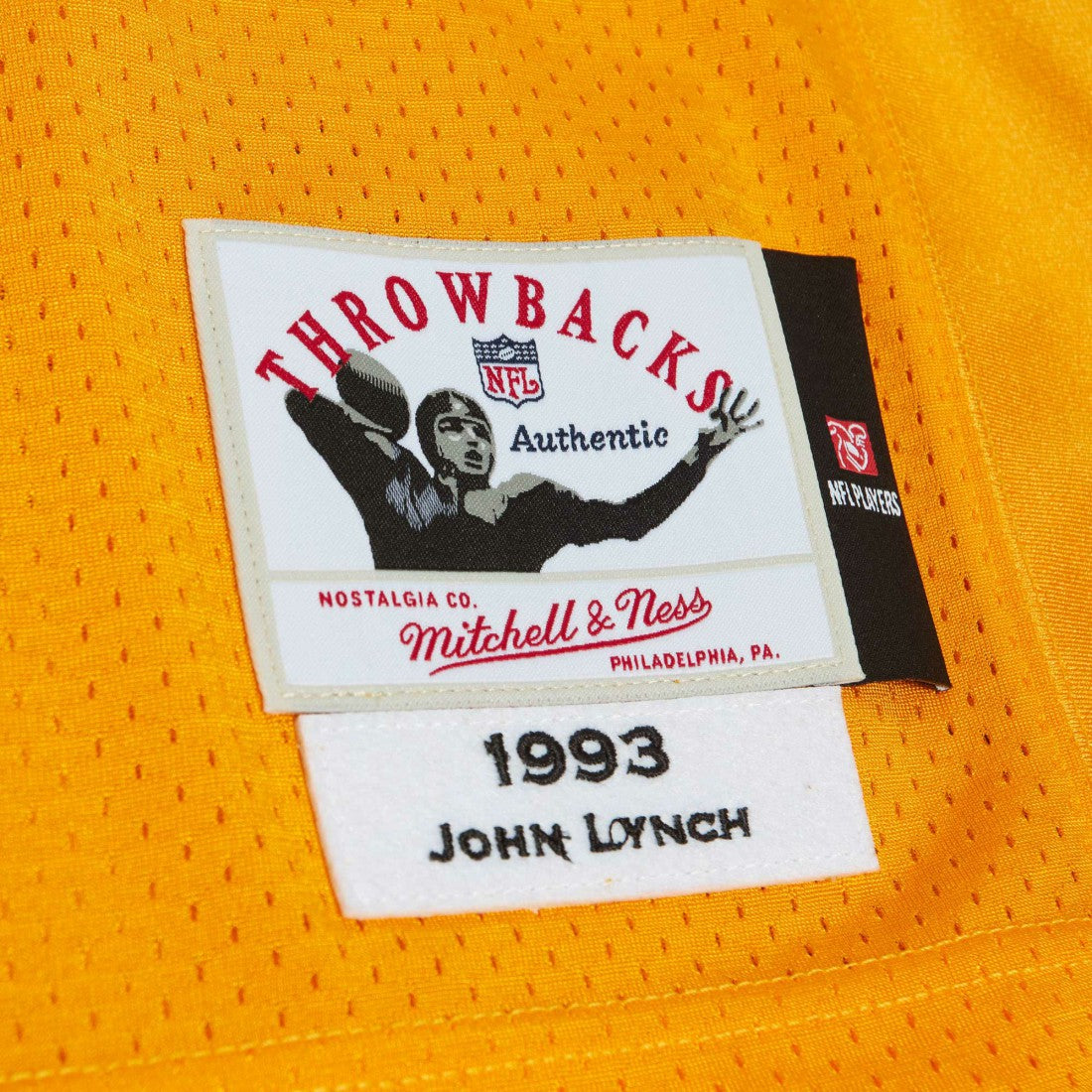 John Lynch Tampa Bay Buccaneers 1993 Authentic Throwback Retired Player Jersey - Orange on sale | NFL Jerseys