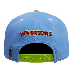 NBA - Golden State Warriors Pro Standard Retro Program 2-Tone Snapback Hat - Light Blue/Green
