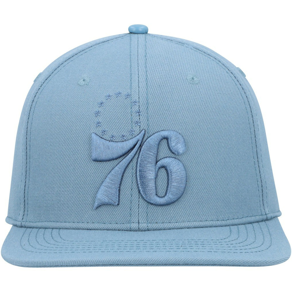 NBA - Philadelphia 76ers Pro Standard Tonal Snapback Hat - Blue