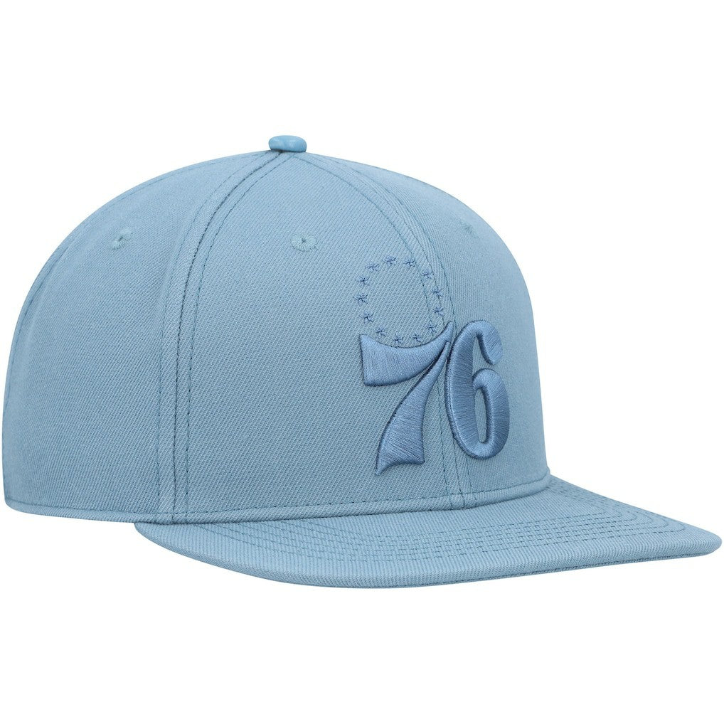 NBA - Philadelphia 76ers Pro Standard Tonal Snapback Hat - Blue