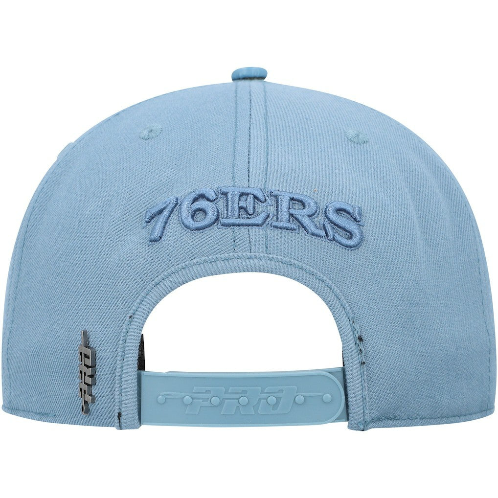 NBA - Philadelphia 76ers Pro Standard Tonal Snapback Hat - Blue