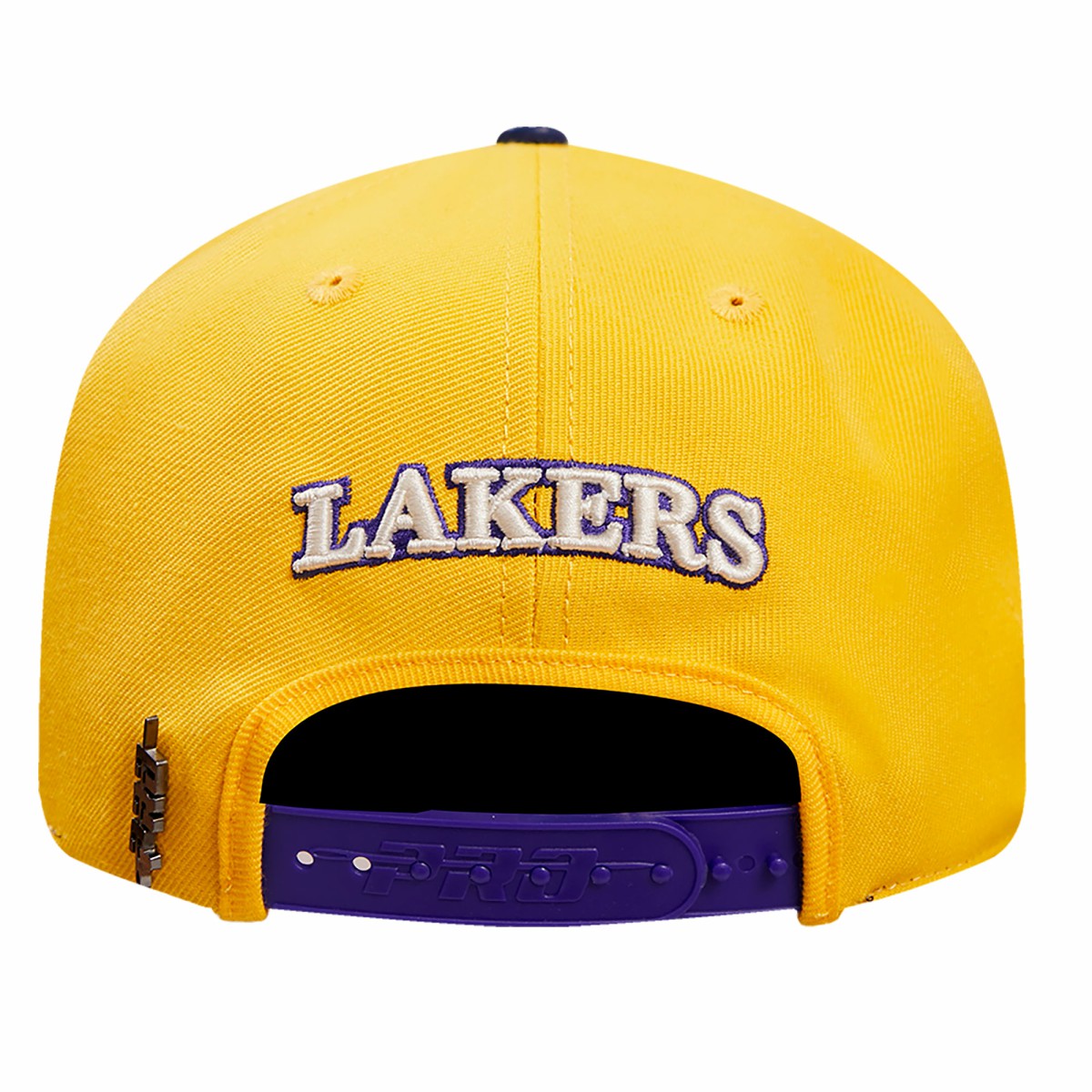 NBA - Los Angeles Lakers Pro Standard Pinch Chevron Adjustable Hat - Gold/Purple