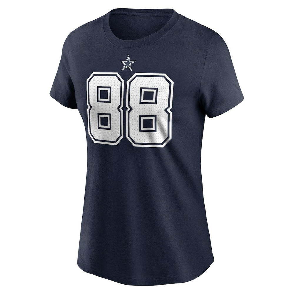 CeeDee Lamb Dallas Cowboys Women's Player Name & Number T-Shirt Navy - Nike