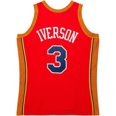 Mitchell & Ness - Allen Iverson Philadelphia 76ers 2004/05 Hardwood Classics Swingman Jersey - Red